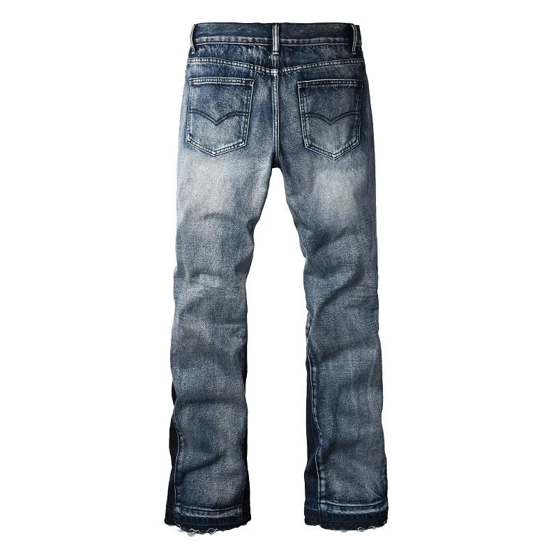 Dual Blue Flare Jeans