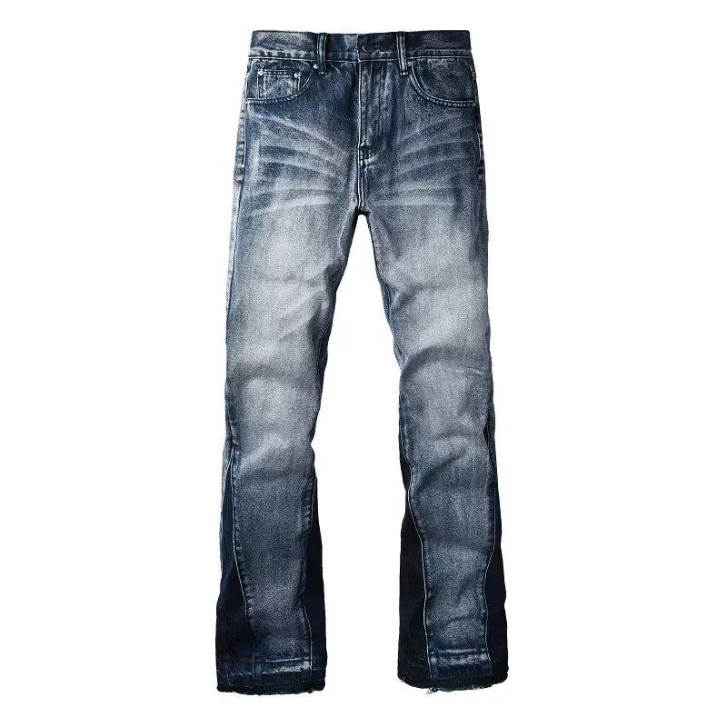 Dual Blue Flare Jeans