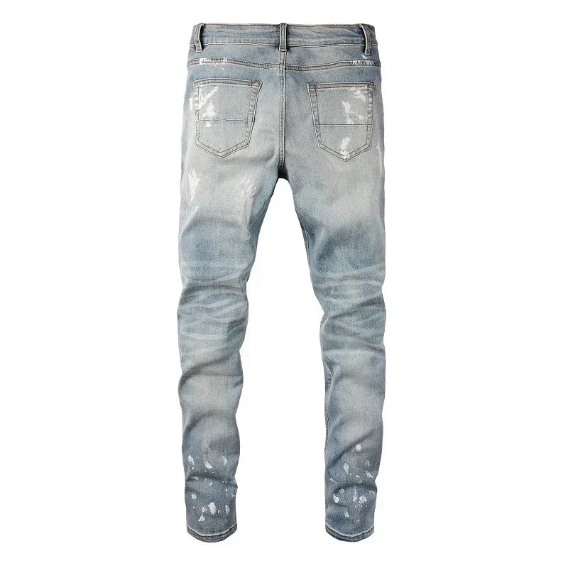 Stain Diamond Jeans