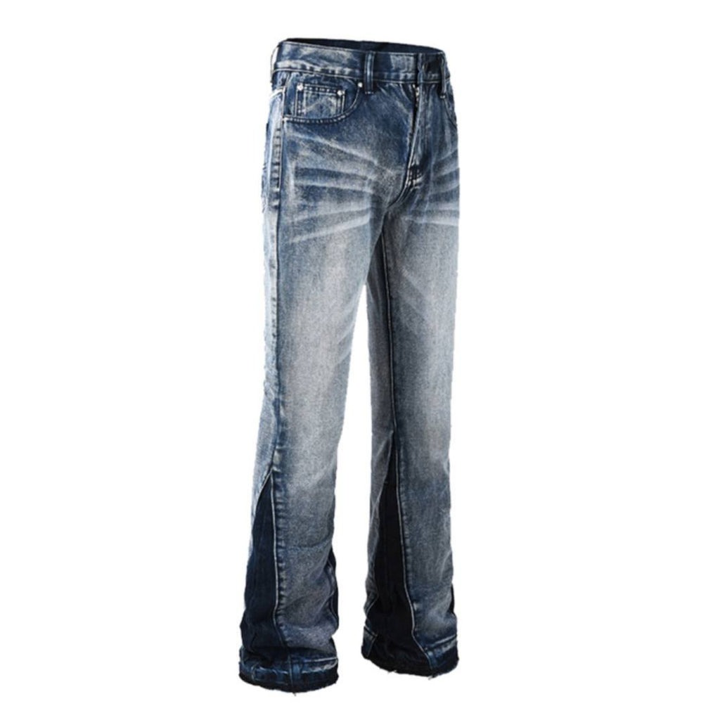 Dual Blue Flare Jeans