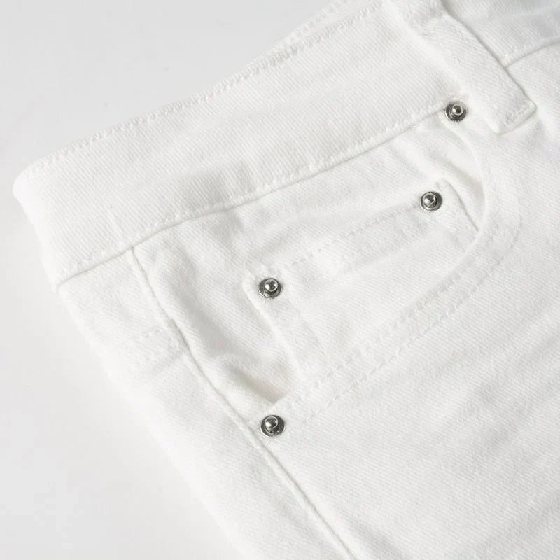 Full White Jeans