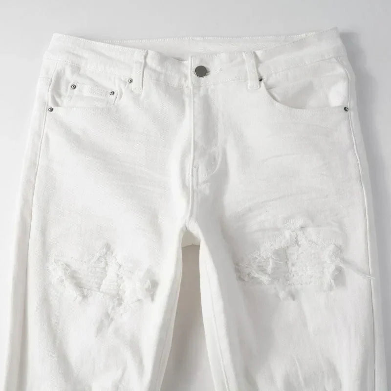 Full White Jeans