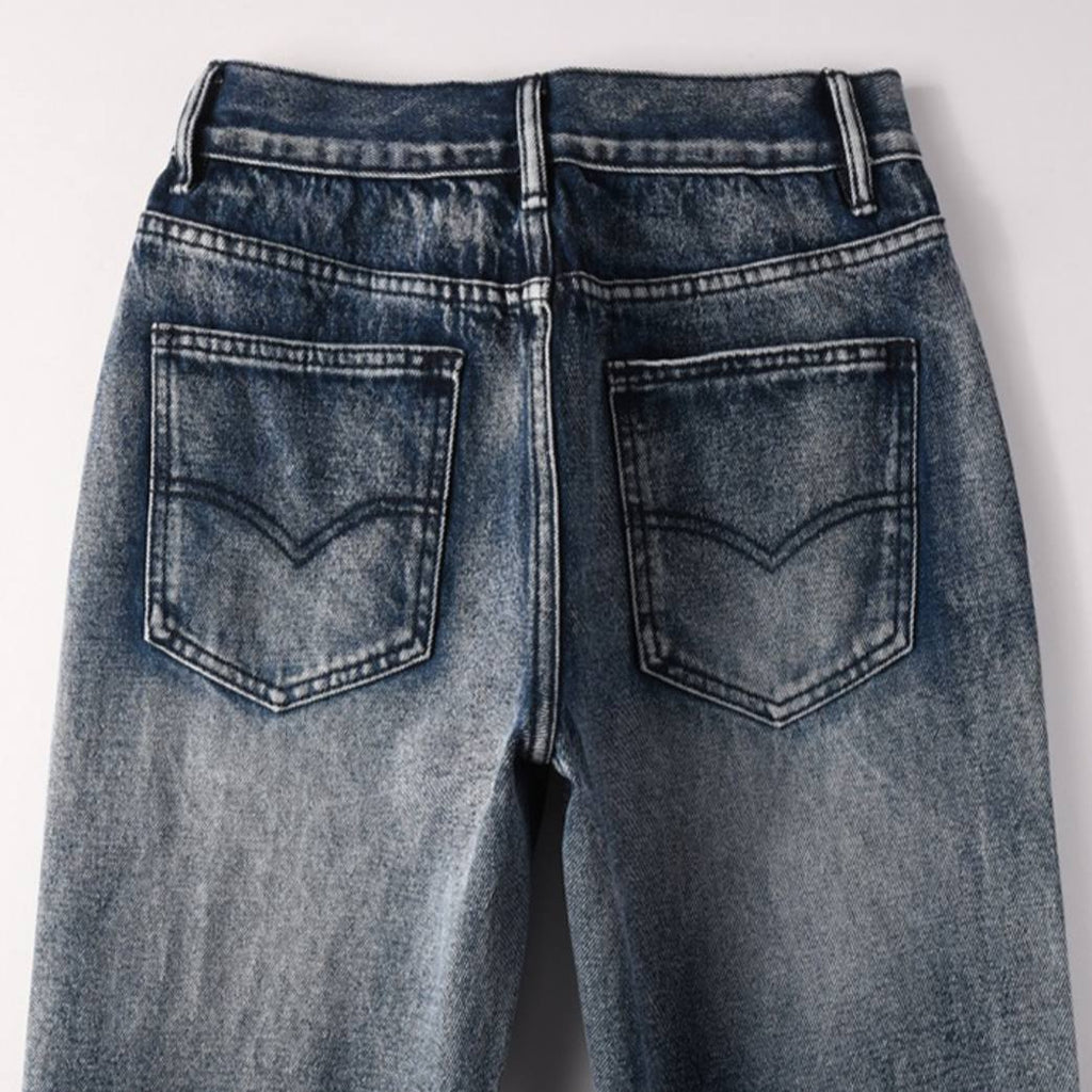 Dual Blue Flare Jeans