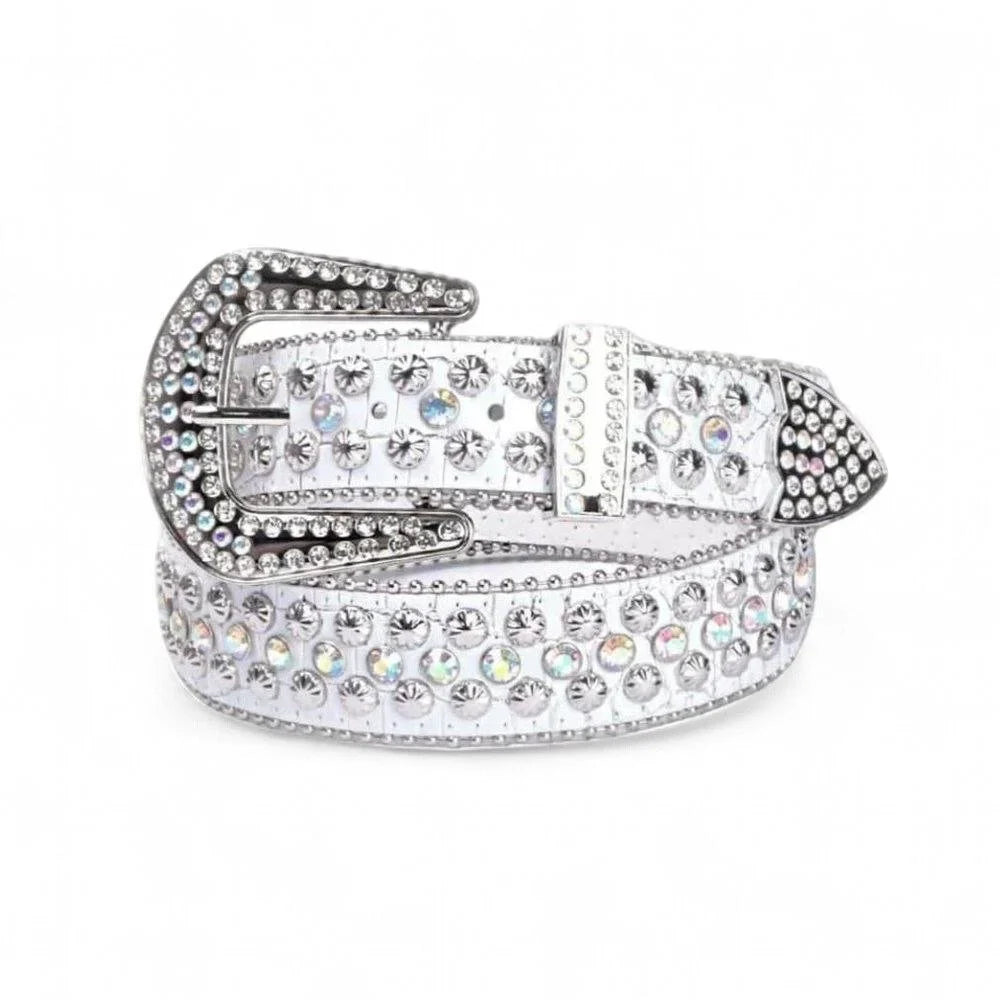 White Dazzle Belt
